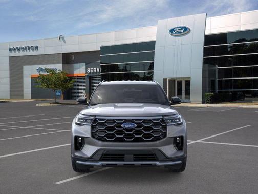 Gray 2026 Ford Explorer Platinum