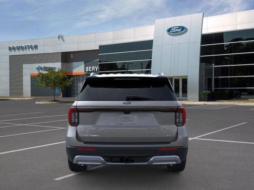 Gray 2026 Ford Explorer Platinum