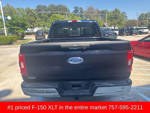 Blue Metallic 2022 Ford F-150 XLT