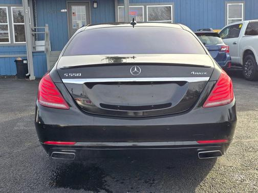 Black 2015 Mercedes-Benz S-Class 4MATIC