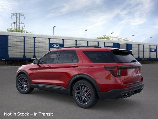 Rapid Red Metallic Tinted Clearcoat 2026 Ford Explorer ST