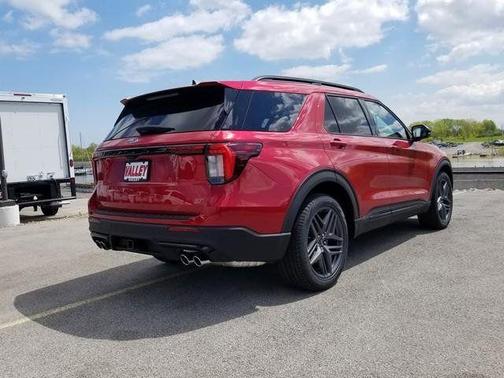 Rapid Red Metallic Tinted Clearcoat 2026 Ford Explorer ST