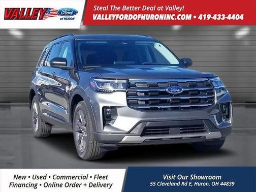 Carbonized Gray Metallic 2026 Ford Explorer Active