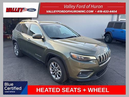 Olive Green Pearlcoat 2021 Jeep Cherokee Latitude Lux