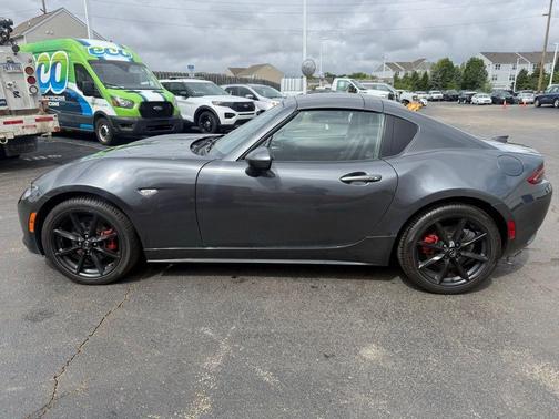Machine Gray Metallic 2019 Mazda MX-5 Miata RF Grand Touring