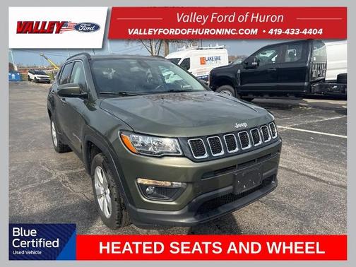 Olive Green Pearlcoat 2019 Jeep Compass LATITUDE