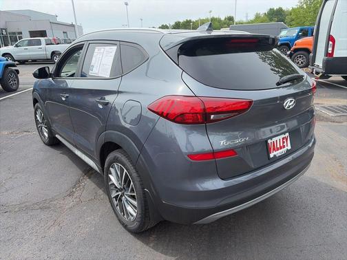 Coliseum Gray 2019 Hyundai TUCSON SEL