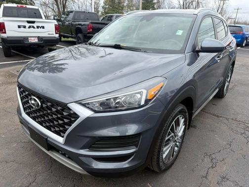 Coliseum Gray 2019 Hyundai TUCSON SEL