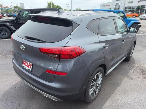 Coliseum Gray 2019 Hyundai TUCSON SEL