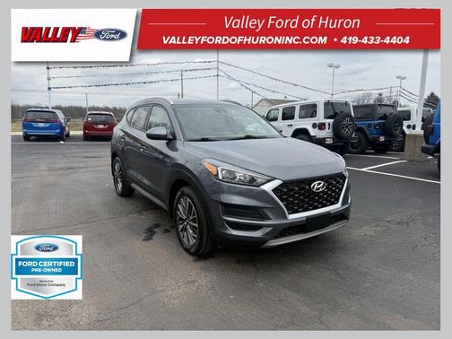 Coliseum Gray 2019 Hyundai TUCSON SEL