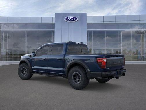 Antimatter Blue Metallic 2025 Ford F-150 Raptor