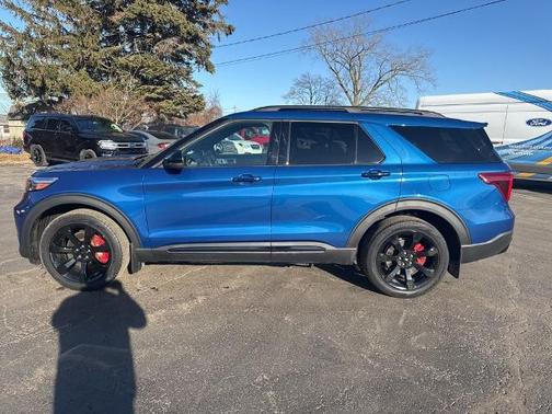 ATLAS BLUE METALLIC 2023 Ford Explorer ST