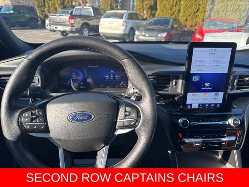 ATLAS BLUE METALLIC 2023 Ford Explorer ST