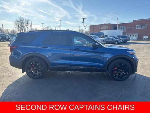 ATLAS BLUE METALLIC 2023 Ford Explorer ST