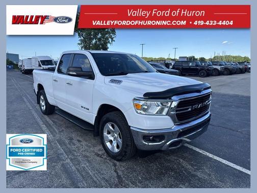 Bright White Clearcoat 2020 RAM 1500 Big Horn