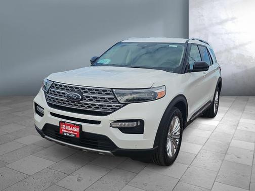 Star White Metallic Tri-Coat 2020 Ford Explorer Limited