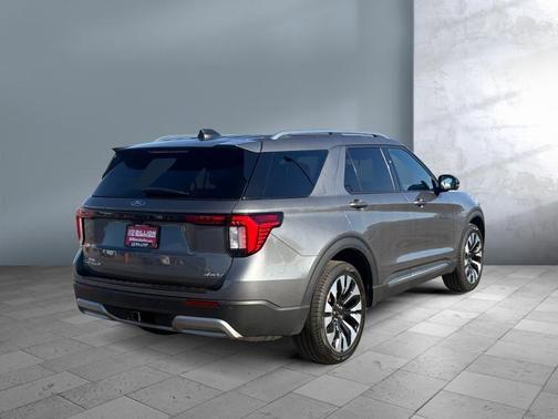 Carbonized Gray Metallic 2025 Ford Explorer Platinum