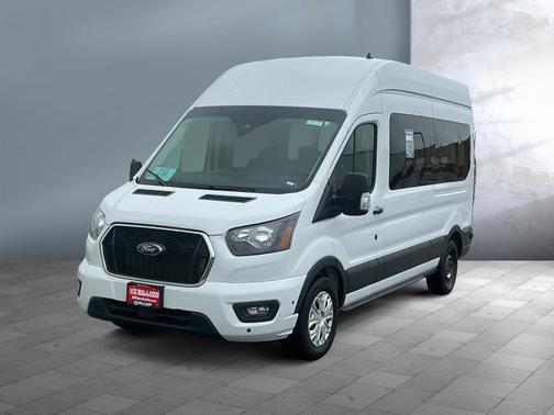 Oxford White 2024 Ford Transit-350 XLT