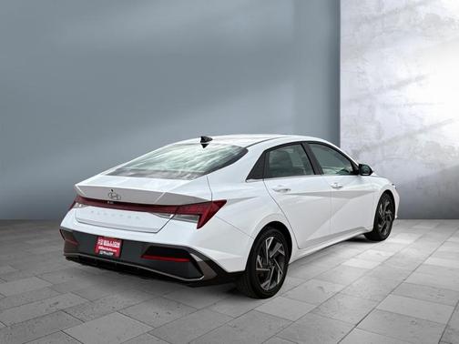 Serenity White 2025 Hyundai ELANTRA SEL