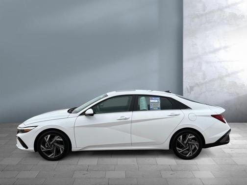 Serenity White 2025 Hyundai ELANTRA SEL