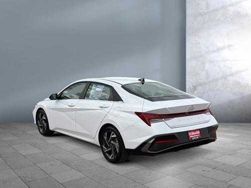 Serenity White 2025 Hyundai ELANTRA SEL