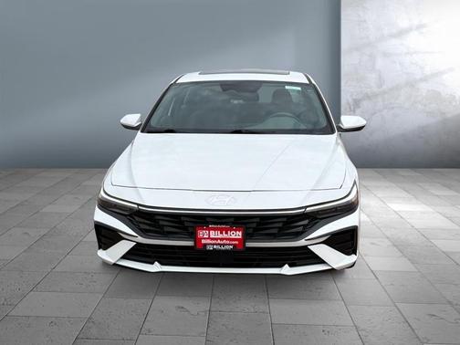 Serenity White 2025 Hyundai ELANTRA SEL