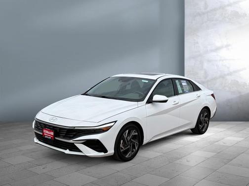 Serenity White 2025 Hyundai ELANTRA SEL