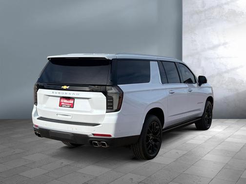 Polar White Tricoat 2026 Chevrolet Suburban High Country, 4WD