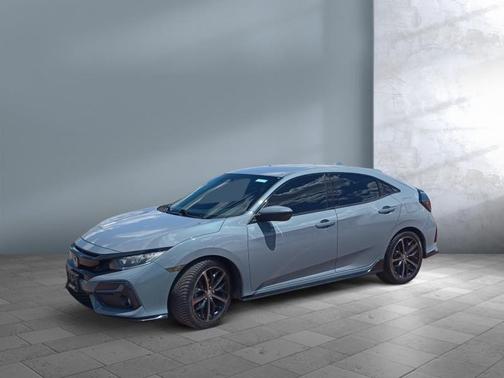 Aegean Blue Metallic 2020 Honda Civic Sport