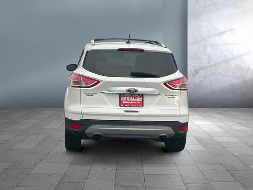 White Platinum Metallic Tri-Coat 2016 Ford Escape Titanium