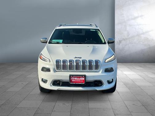 Bright White Clearcoat 2017 Jeep Cherokee Overland