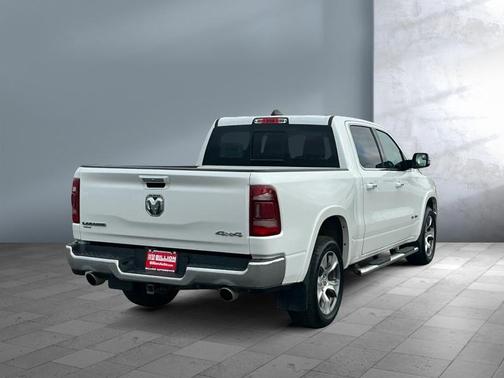 Ivory White Tri-Coat Pearlcoat 2020 RAM 1500 Laramie