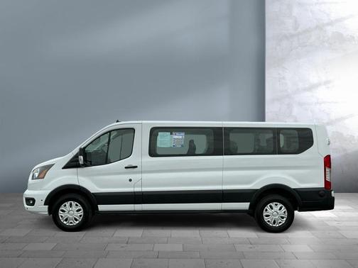 Oxford White 2024 Ford Transit-350 XLT