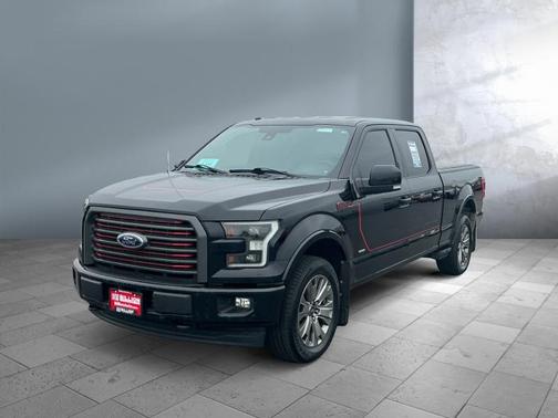 Shadow Black 2017 Ford F-150 Lariat
