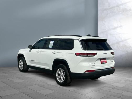 Bright White Clearcoat 2021 Jeep Grand Cherokee L Limited