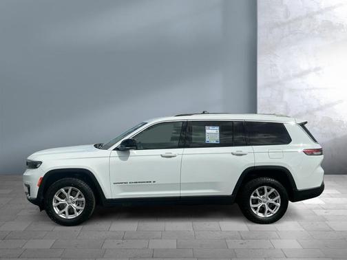 Bright White Clearcoat 2021 Jeep Grand Cherokee L Limited