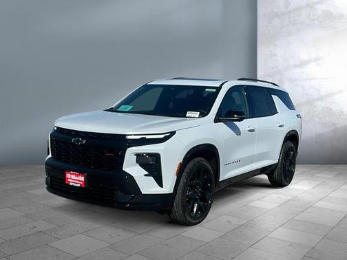 Polar White Tricoat 2026 Chevrolet Traverse RS