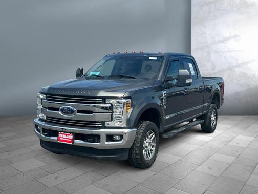 Gray 2018 Ford F-250 Lariat