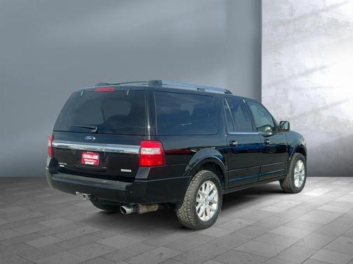 White Platinum Metallic Tri-Coat 2017 Ford Expedition EL Limited