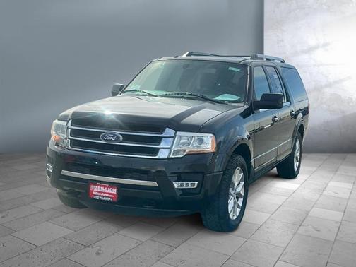 White Platinum Metallic Tri-Coat 2017 Ford Expedition EL Limited