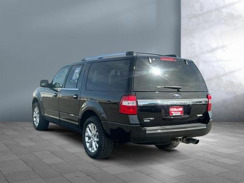 White Platinum Metallic Tri-Coat 2017 Ford Expedition EL Limited