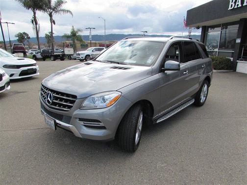 Iridium Silver Metallic 2013 Mercedes-Benz M-Class 4MATIC