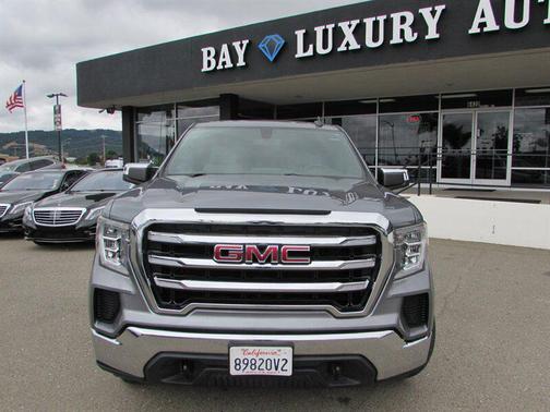 Satin Steel Metallic 2019 GMC Sierra 1500 SLE