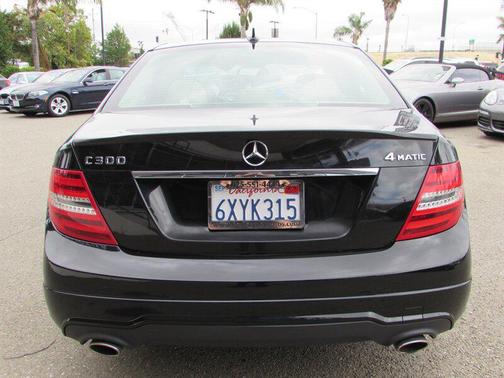 Black 2013 Mercedes-Benz C-Class C 300 4MATIC Luxury