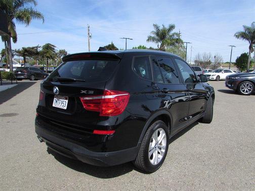 Jet Black 2016 BMW X3 xDrive35i