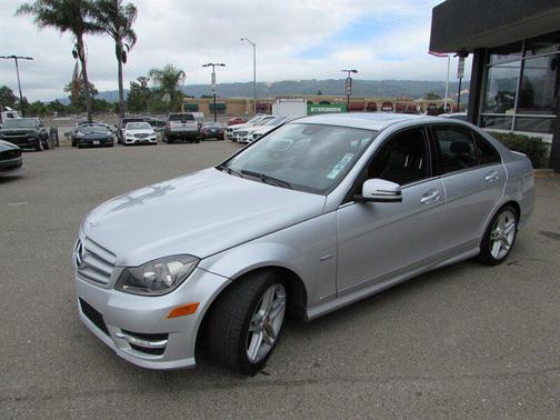 Iridium Silver Metallic 2012 Mercedes-Benz C-Class Sport