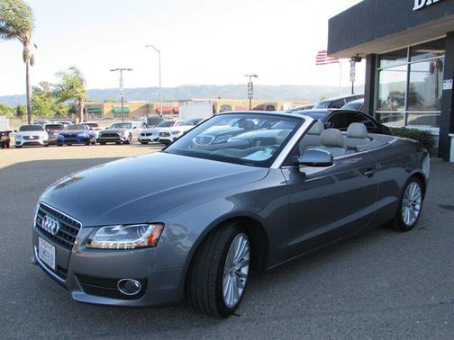 Monsoon Gray Metallic 2012 Audi A5 2.0T Premium