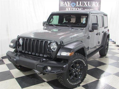 Granite Crystal Metallic Clear Coat 2021 Jeep Wrangler Unlimited Sport
