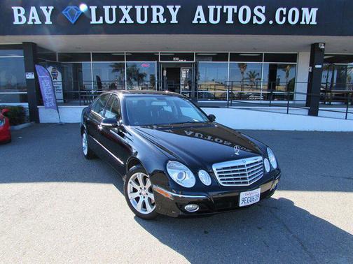 Black 2009 Mercedes-Benz E-Class E 350 4MATIC