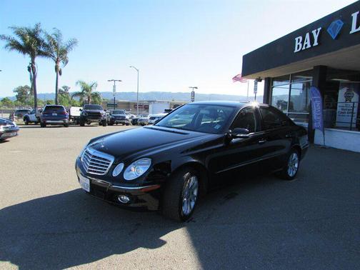 Black 2009 Mercedes-Benz E-Class E 350 4MATIC